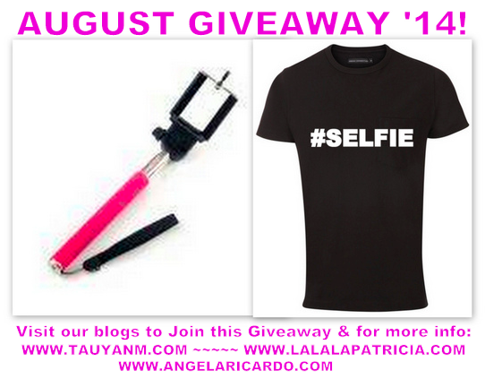 MONOPOD & SELFIE TSHIRT GIVEAWAY