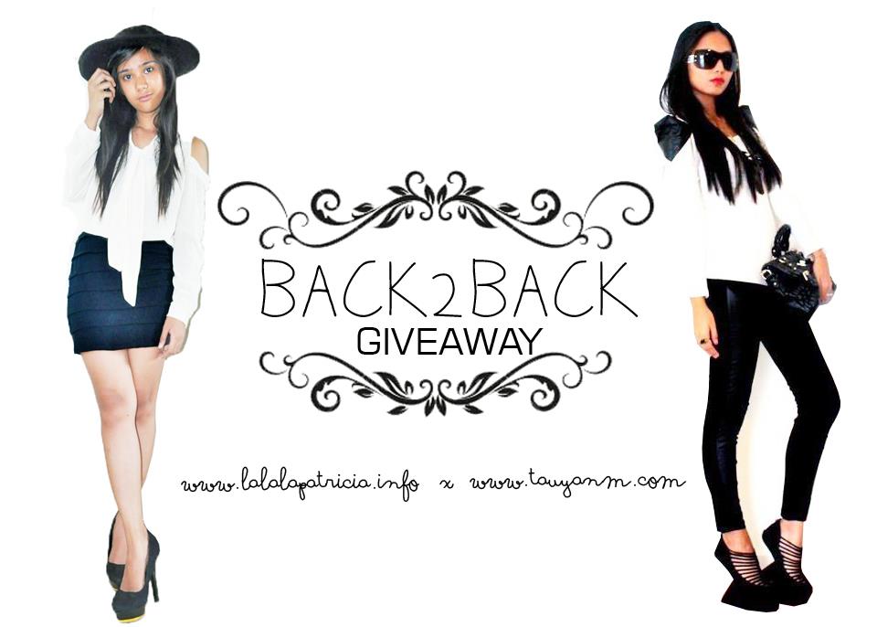 BACK2BACK GIVEAWAY