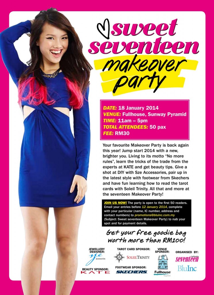 #seventeenmakeover