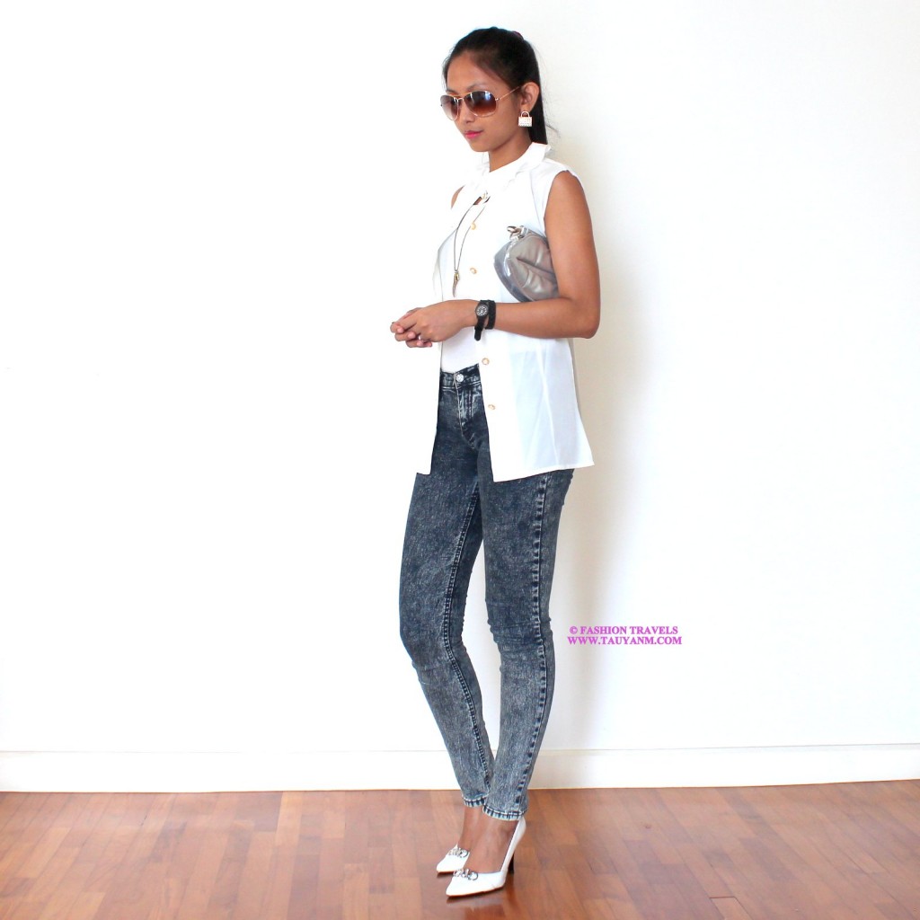 #fashiontravelswwwtauyanmcom #ootd #guess #jeans