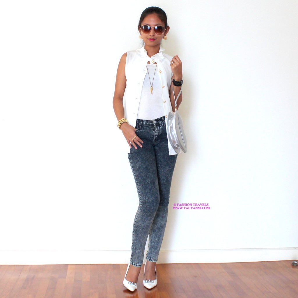 #fashiontravelswwwtauyanmcom #ootd #guess #jeans