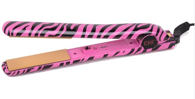 chi-ceramic-flat-iron-pink-tribal-zebra-collection
