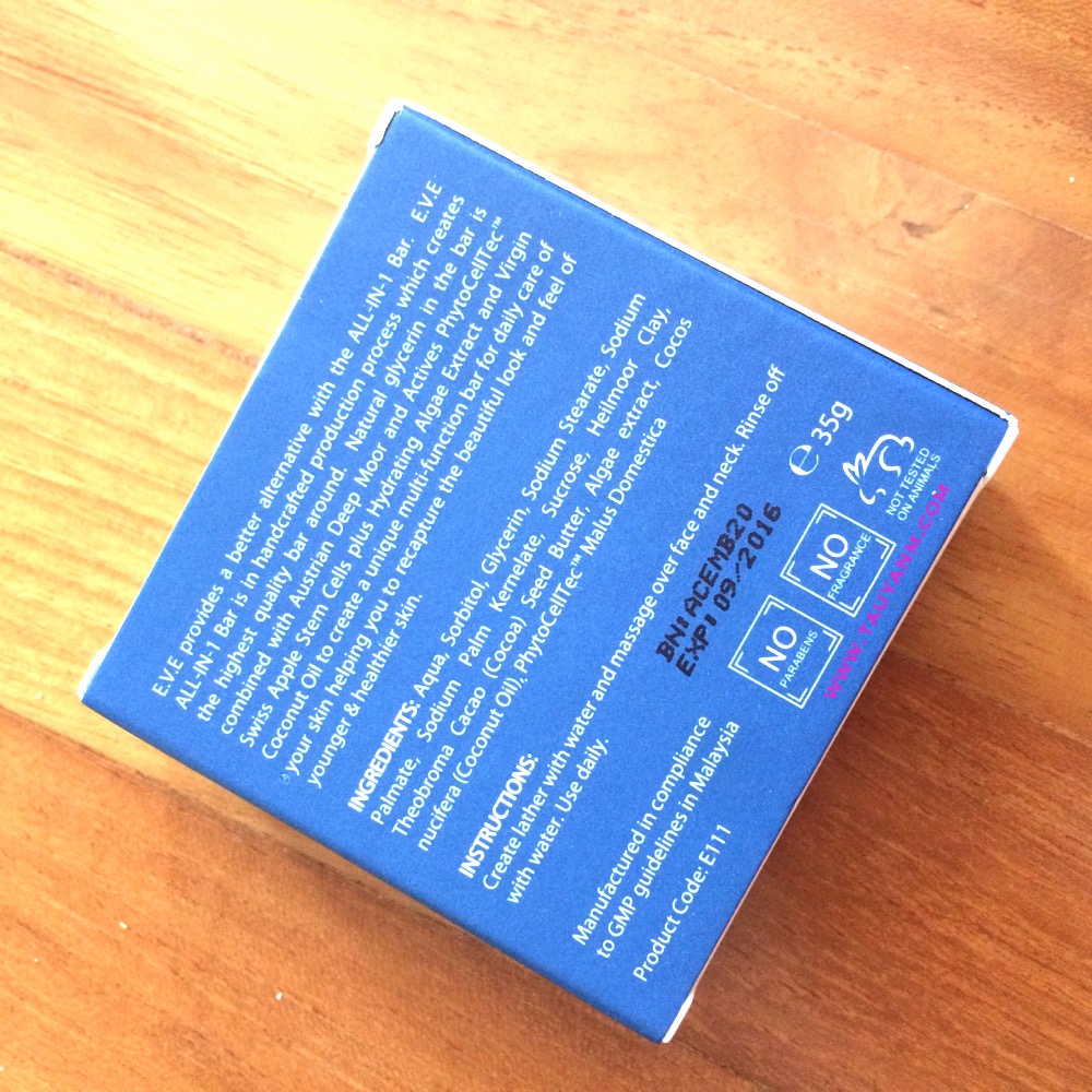 EVE soap bar, malaysia blogger, product review, malaysia, nuffnang blogger, E.V.E, malaysia beauty blogger