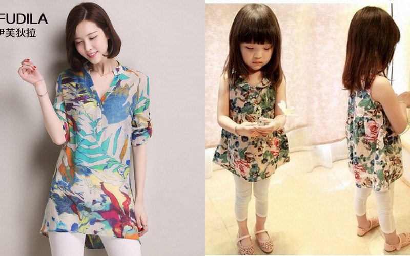 cincaibuy x tauyanm, mother and daughter outfit, ootd, lookbook,