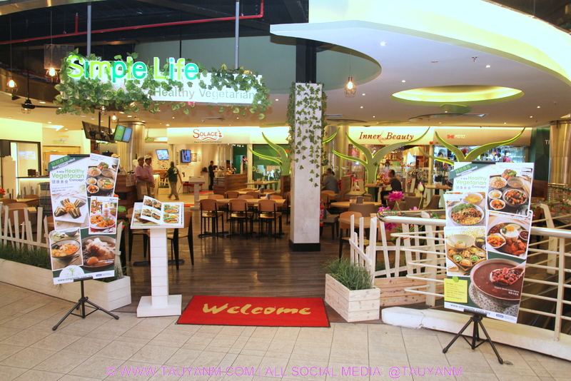 simple life, vegetarian restaurant, malaysia blogger, youtuber, vlogger