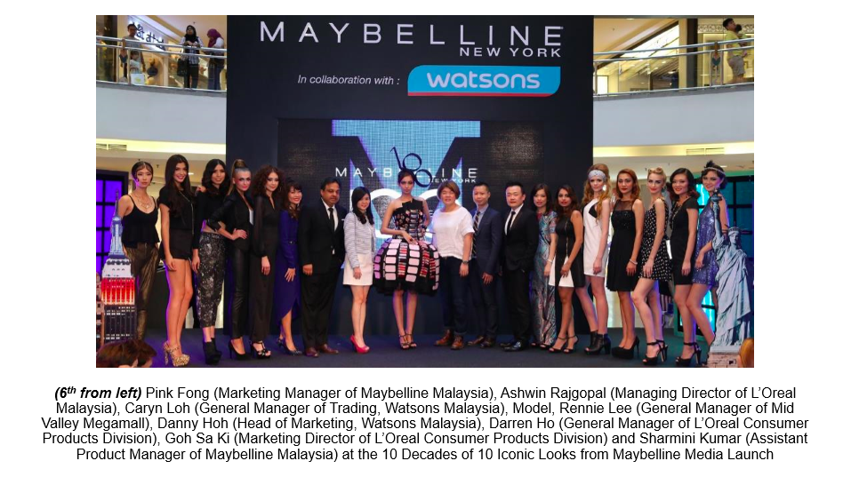 maybelline new york 100th anniversary, malaysia blogger, beauty blogger, 