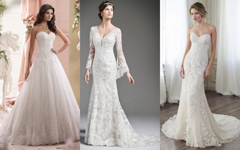 wedding dress and bridesmaid dresses rosanovias