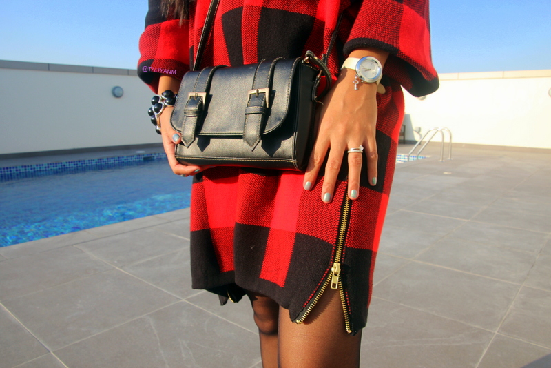 ootd, lookbook, #OOTD: Plaid Sweater Dress, plaid, tartan, sweater, oversized, h&m,