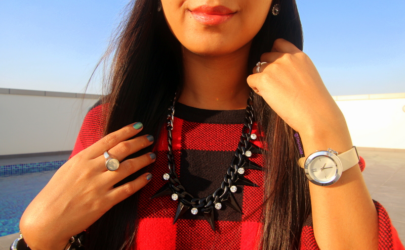 ootd, lookbook, #OOTD: Plaid Sweater Dress, plaid, tartan, sweater, oversized, h&m,