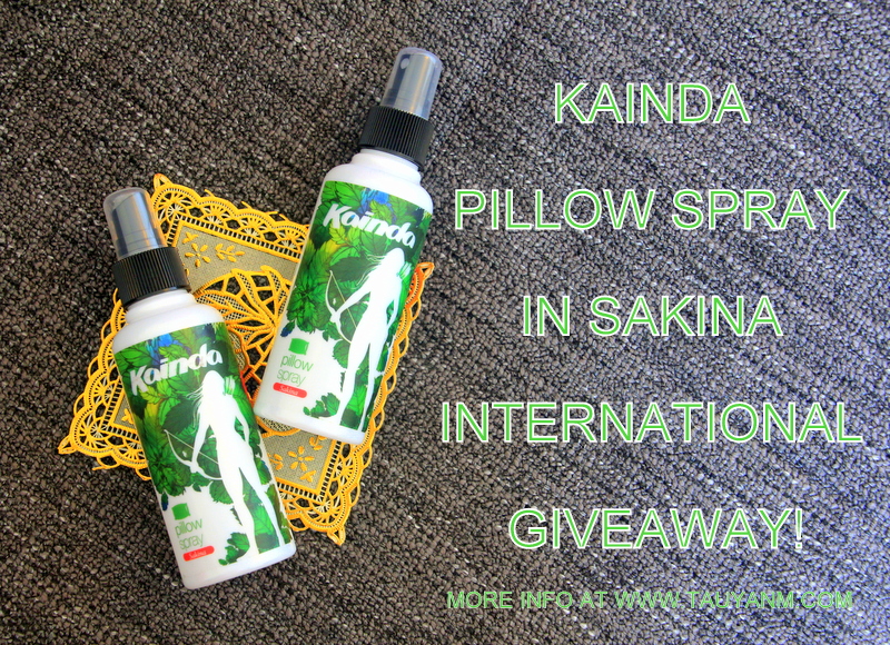 kainda pillow spray review giveaway
