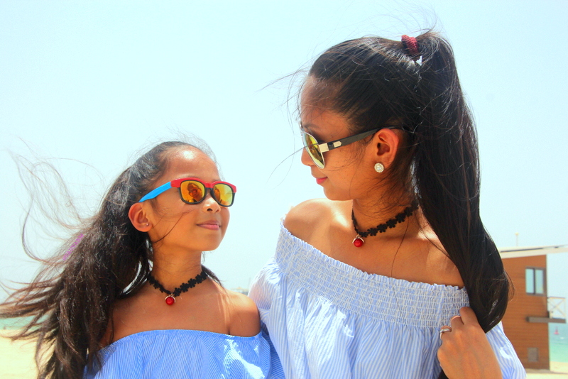 Burj Al Arab, off shoulder, mother and daughter, www.tauyanm.com