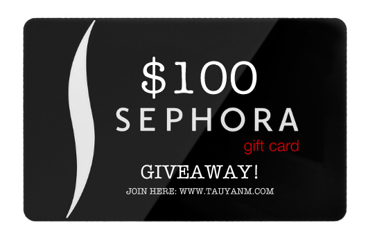$100 Gift Card From Sephora