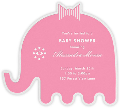baby girl shower invitations