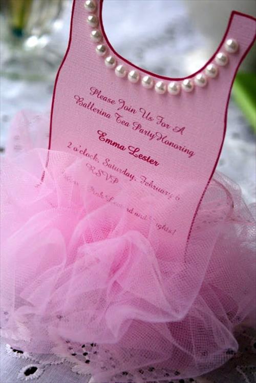 baby girl shower invitations