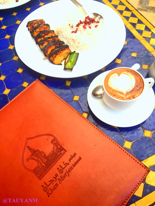 Khan Murjan Restaurant, dubai blogger