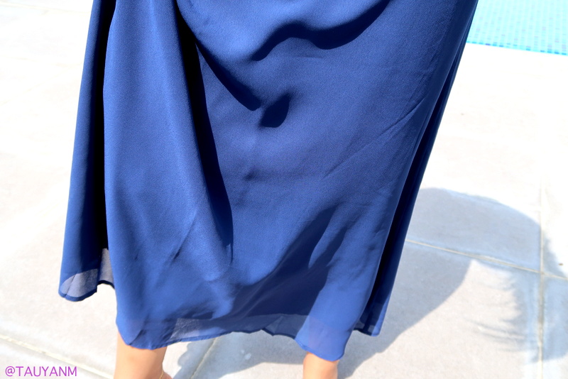 dresslink, fashion blogger, blue dress