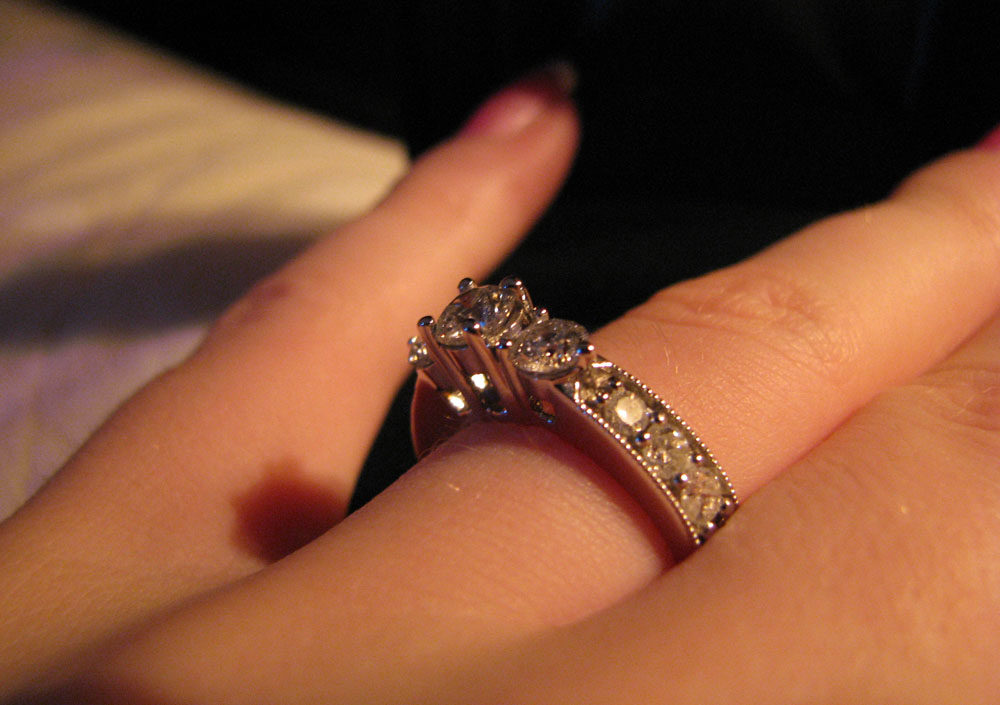 Wedding Ring And Engagement Ring