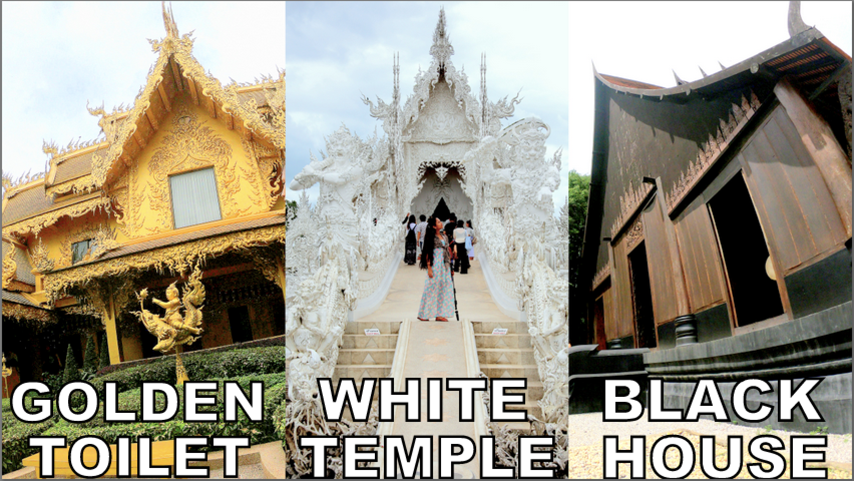 WHITE TEMPLE, BLACK TEMPLE, BLACK HOUSE, GOLDEN TOILET, JANE FASHION TRAVELS, THAILAND VLOG, CHIANG MAI BLOG, DUBAI BLOGGER, FILIPINO BLOGGER, TRAVEL VLOG