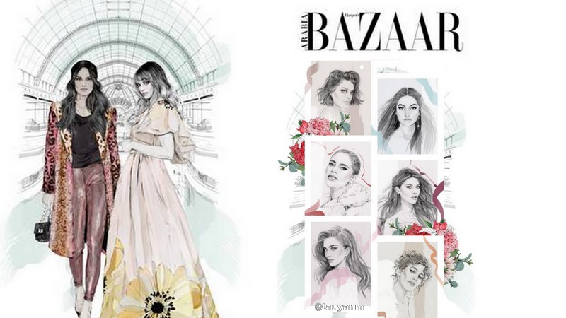 house of bazaar, mall of the emirates, simply dubai, dubai blogger, alessandra ambrosio, harpers bazaar, jane fashion travels, tauyanm