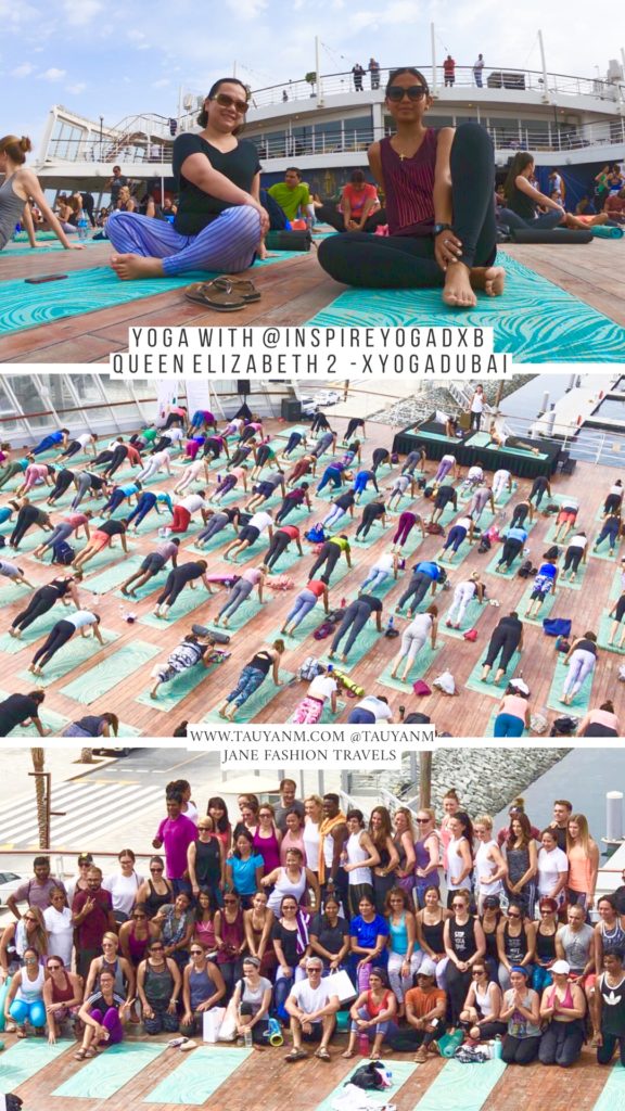 UAE's Year of Tolerance, @inspireyogadubai, xyogadubai, queen elizabeth 2 cruise ship, dubai yoga, yogis in dubai, dubai blogger, filipino blogger, filipino in dubai, dubai events g