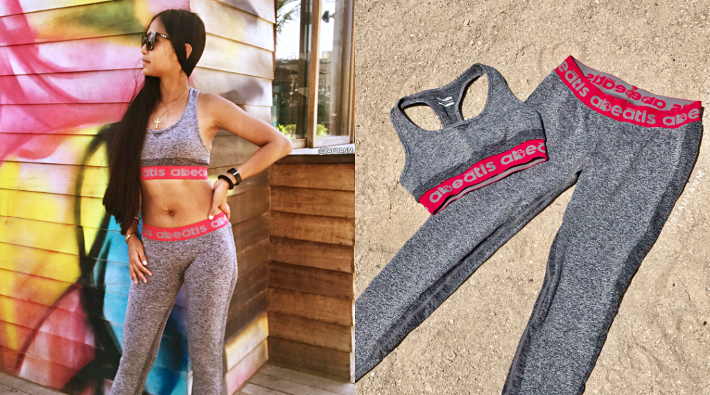 social eras, abeatis, sports wear, yoga pants, sports bra, jazzy sports bra, jazzy leggings, dubai blogger, filipino blogger, tauyanm, jane fashion travels