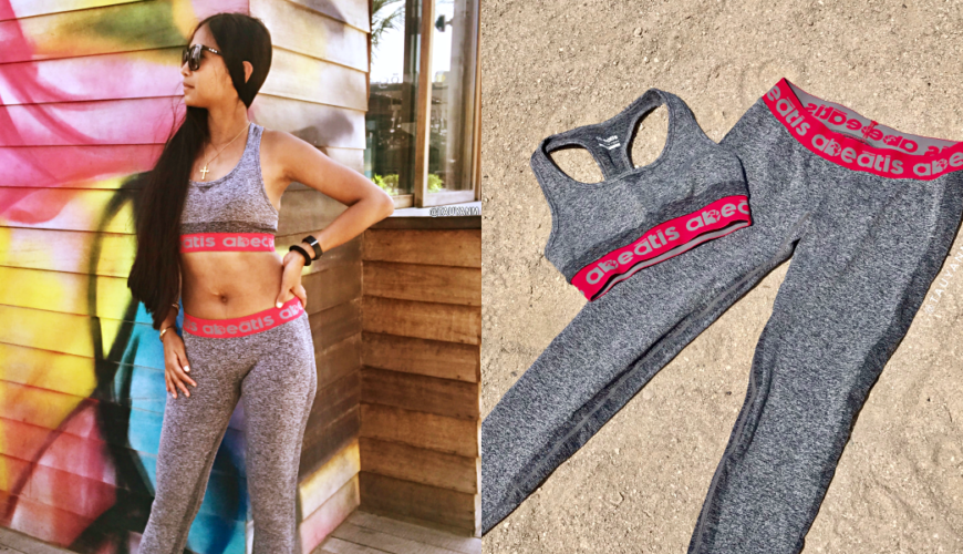 social eras, abeatis, sports wear, yoga pants, sports bra, jazzy sports bra, jazzy leggings, dubai blogger, filipino blogger, tauyanm, jane fashion travels