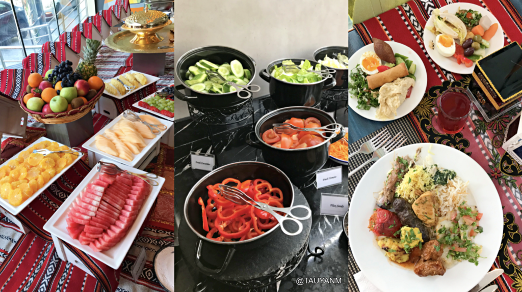 beastro dubai, eid buffet, eid brunch, dubai food blogger, tauyanm, jane fashion travels b, fruits in dubai