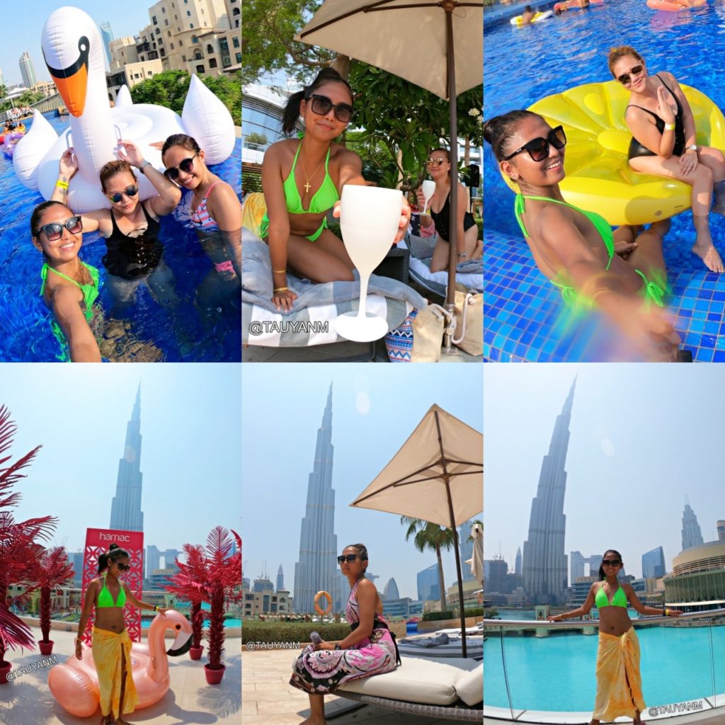 neon to neo's pool party, address downtown hotel, burj khalifa, tauyanm, jane fashion travels, dubai blogger, filipino blogger, dubai influencer