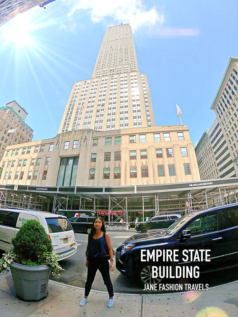 NEW YORK CITY, DAY 2, EMPIRE STATE BUILDING, TRAVEL BLOGGER, JANE FASHION TRAVELS, TAUYANM