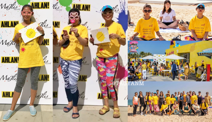 AHLAN MAGAZINE, AHLAN LIVE, MAJLIS KITE BEACH DUBAI, KITE BEACH, DUBAI BLOGGER, DUBAI YOGA BP