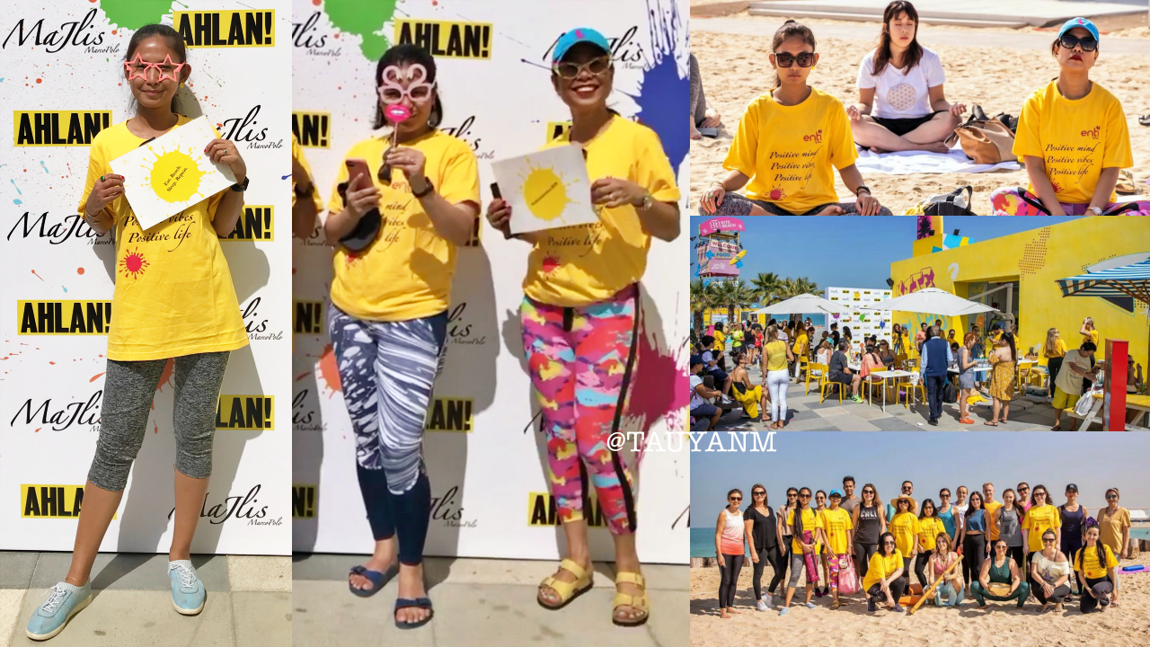 AHLAN MAGAZINE, AHLAN LIVE, MAJLIS KITE BEACH DUBAI, KITE BEACH, DUBAI BLOGGER, DUBAI YOGA BP