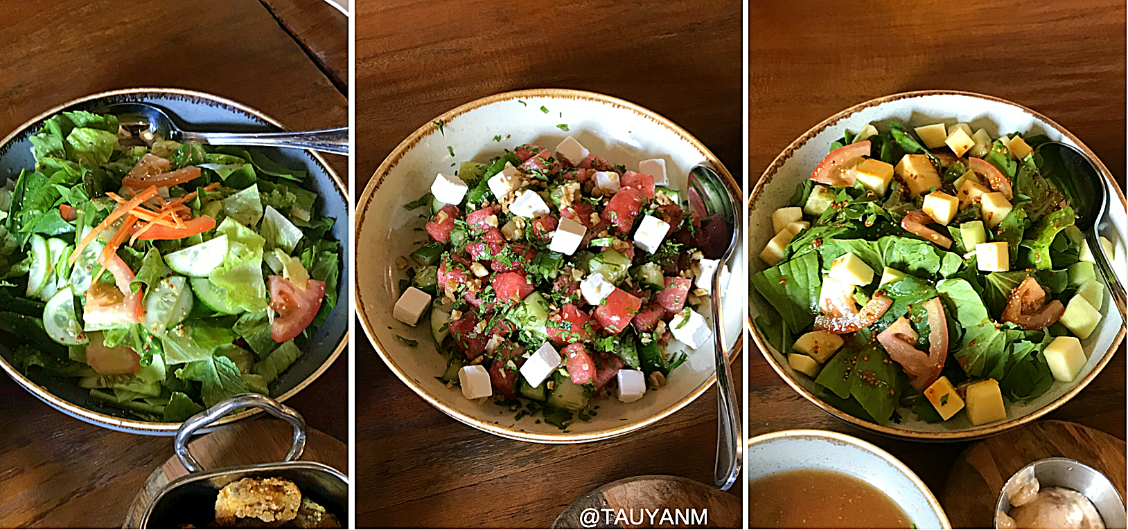 AL FANAR SEAFOOD RESTAURANT, SALAD, TAUYANM, JANE FASHION TRAVELS