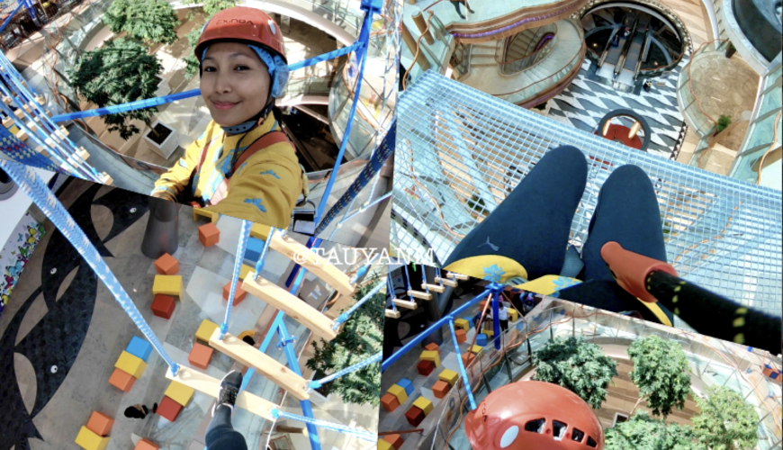 THE EDGE ADVENTURES, DUBAI BLOGGER, TAUYANM, JANE FASHION TRAVELS, FILIPINO VLOGGER, ZIPLINE DUBAI