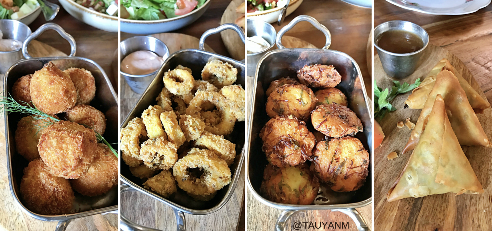 AL FANAR SEAFOOD RESTAURANT, SALAD, TAUYANM, JANE FASHION TRAVELS