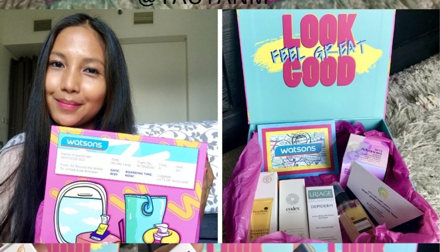 watsons uae, watsons dubai, watsons, tauyanm, beauty blog, beauty influencer, filipino bloggers in dubai, dubai bloggers,