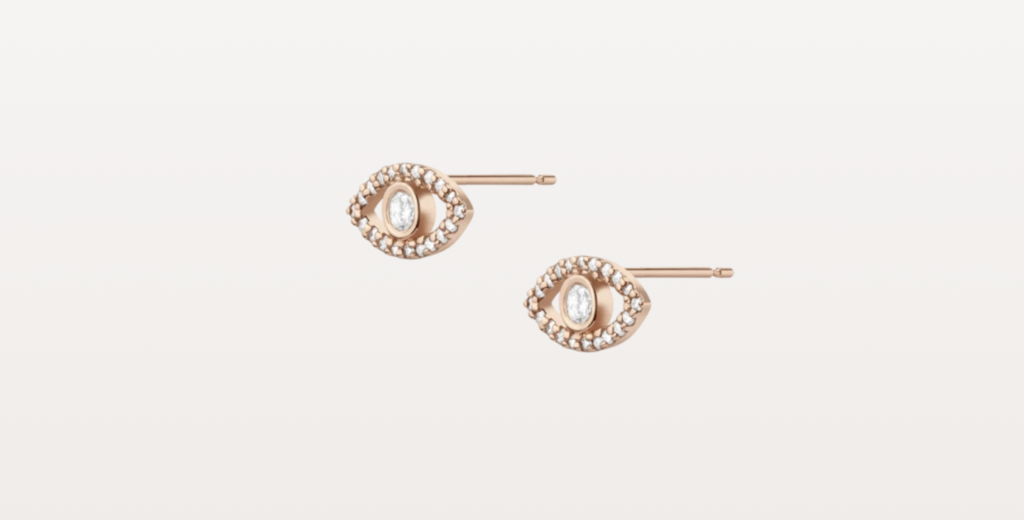 gold earrings, evil eye earrings, evil eye, gold accessories tauyanm, dubai blogger, jane fashion travels, gold nyc, au-rate, auratenyc