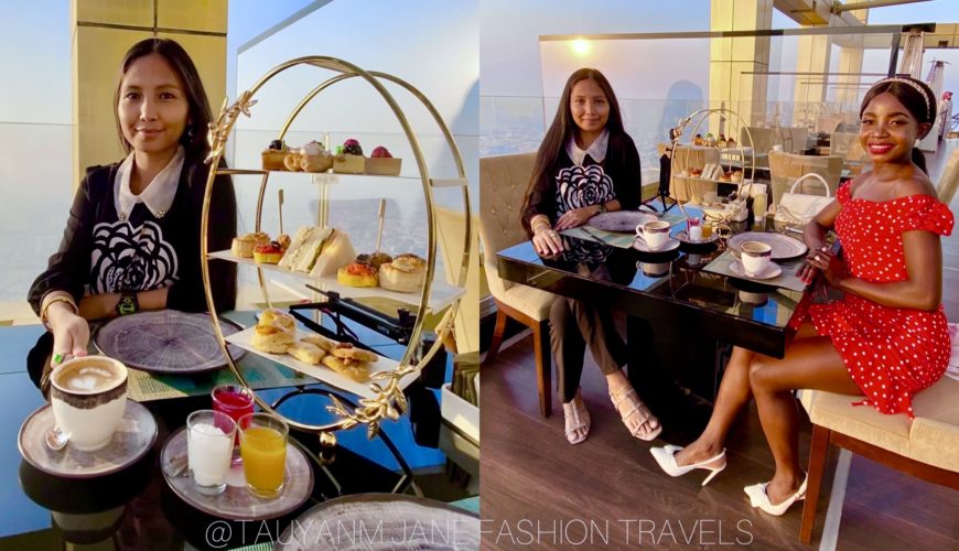 gevora hotel, dubai blogger, filipino bloggers in dubai, dubai food blog, sunset, high tea