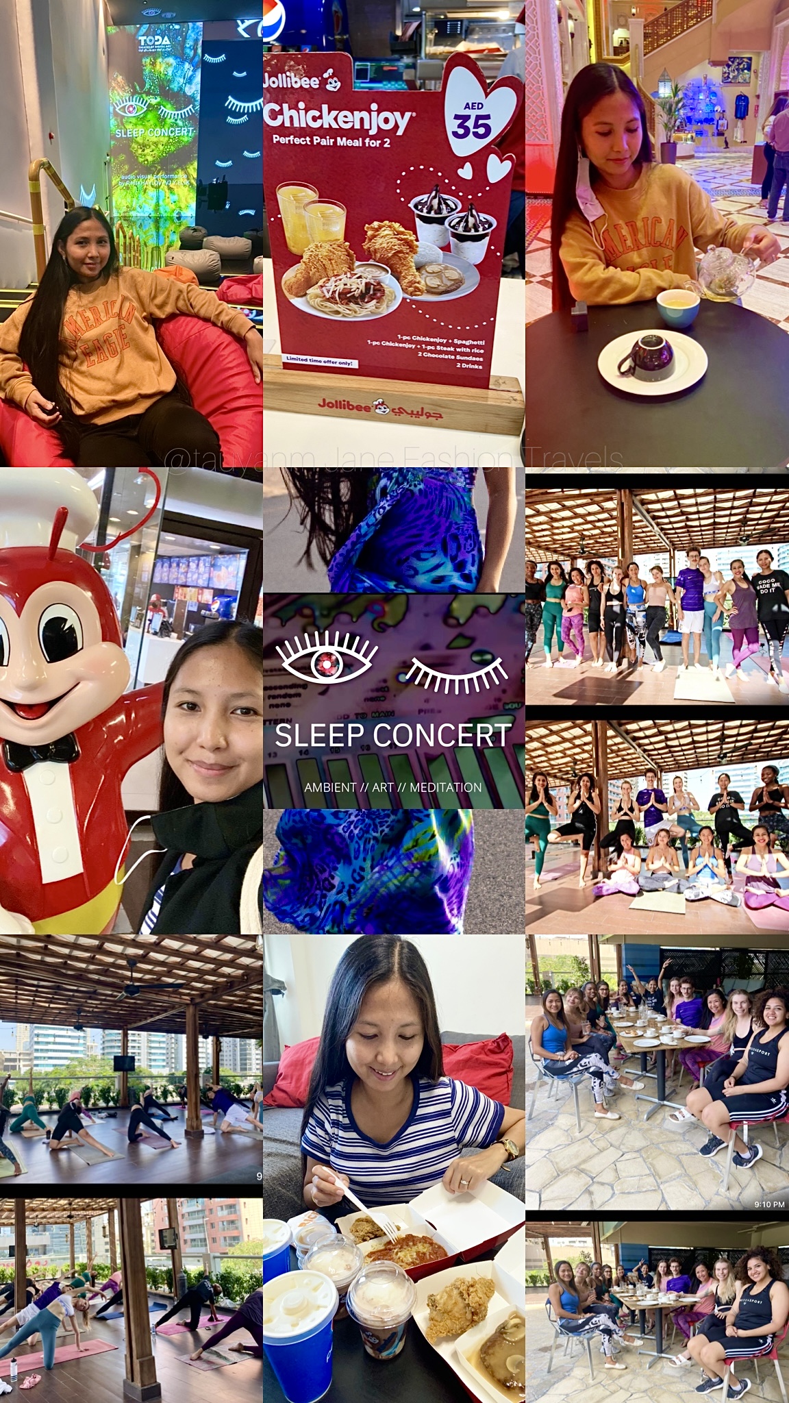 toda dubai, theater of digital arts, sleep concert, jollibee food, dubai yoga, dubai blogger, dubai vlog, model blog, dubai model, dubai influencer, filipino bloggers in dubai, famous blogger, famous youtuber, fashion bloggers in dubai, fashion blog, press release