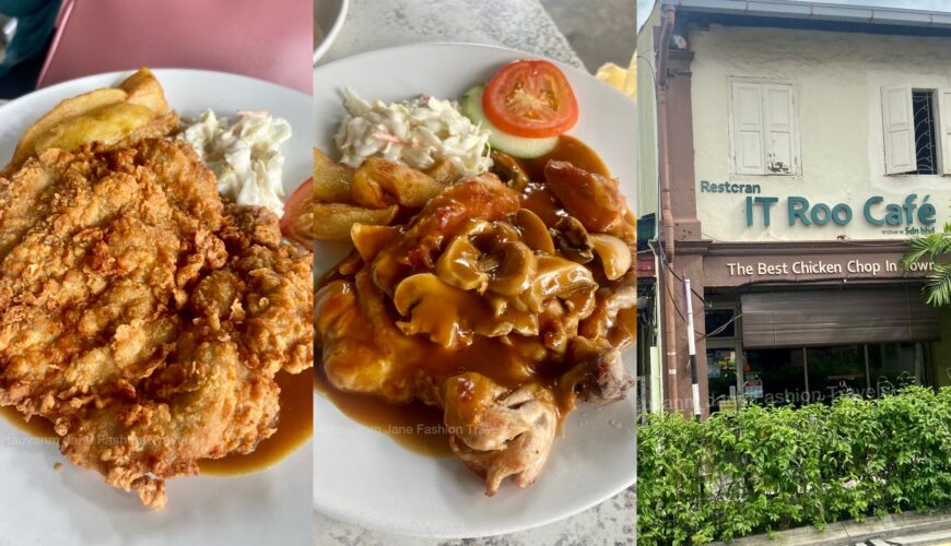it roo cafe, best chicken chop, malaysia blogger, filipino blogger, johor bahru, asian foods, malaysia influencer, asian model, food vlog,