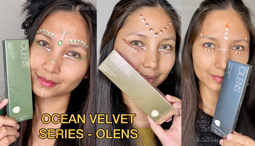 ocean velvet series, olens global, contact lens, review, comparison, malaysia blogger, makeup, beauty, influencer, asian model, korean makeup, korean skincare, travel, fashion, tauyanm, blog