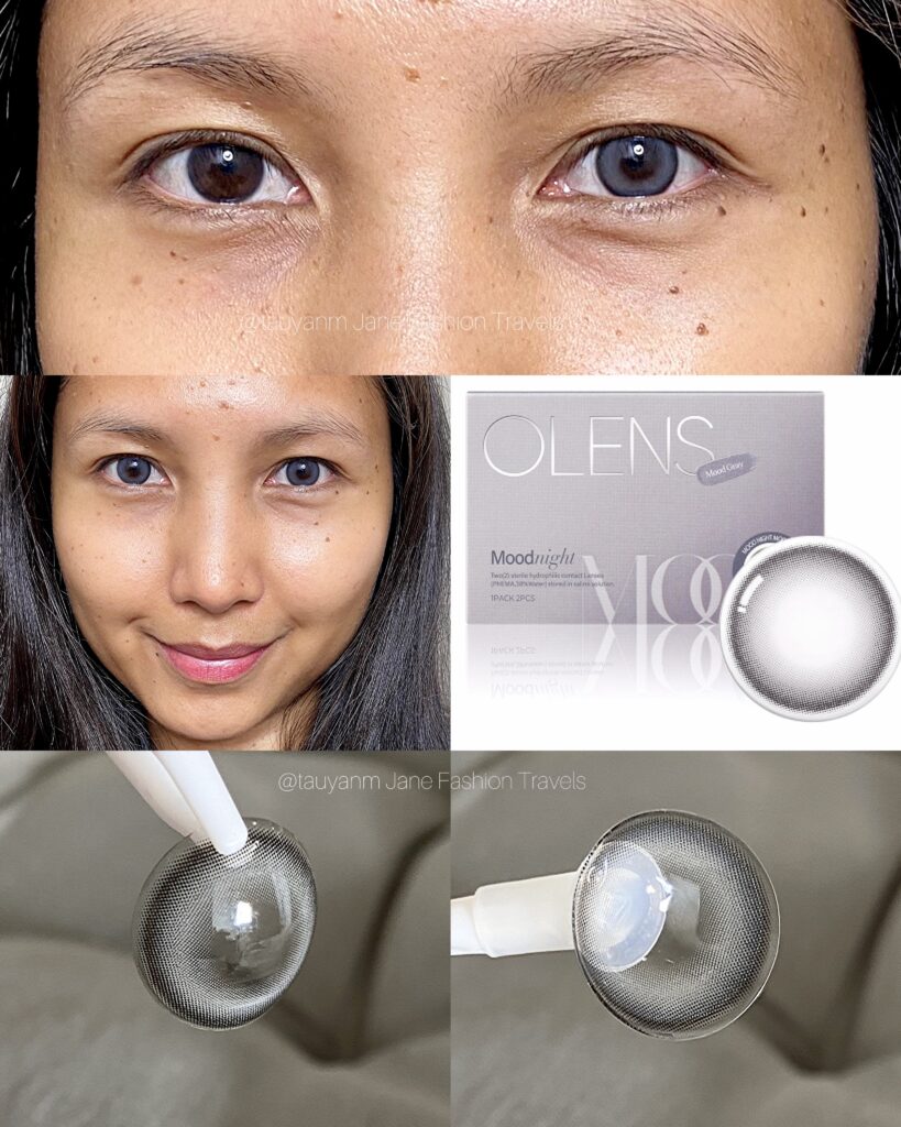 new jeans olens, blackpink olens, moodnight, gray, toric, contact lens, for astigmatism, olens global, makeup video, beauty blogger, malaysia blogger, kuala lumpur, filipino blogger, grwm, korean makeup, korean skincare, model blogger, youtuber,