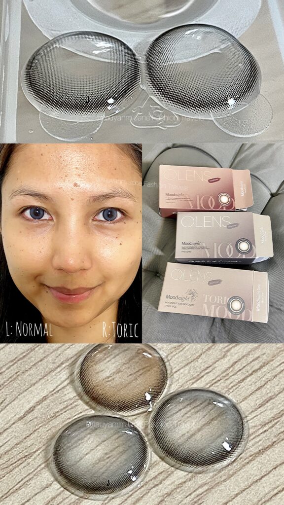 new jeans olens, blackpink olens, moodnight, gray1, toric, contact lens, for astigmatism, olens global, makeup video, beauty blogger, malaysia blogger, kuala lumpur, filipino blogger, grwm, korean makeup, korean skincare, model blogger, youtuber,