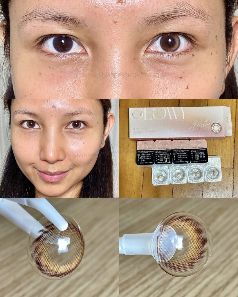 glowy natural, mocha brown, olens global, contact lens, review, comparison, filipino, kuala lumpur, malaysia blogger, malaysia kol, influencer, beauty blogger, youtuber, vlog, grwm, asian eyes, ugc,