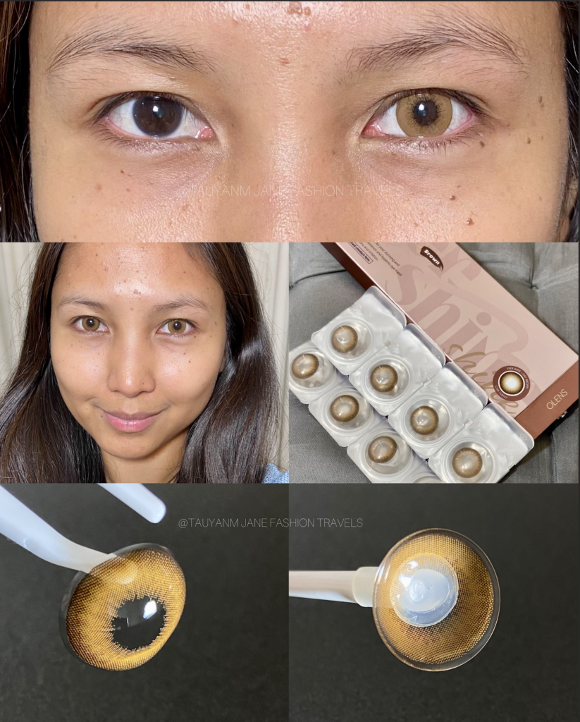 ever shine, olens global, contact lens, review, comparison, korean beauty, malaysia blogger, kol, filipino blog, beauty blogger, youtuber, tauyanm, brown gray contacts 2