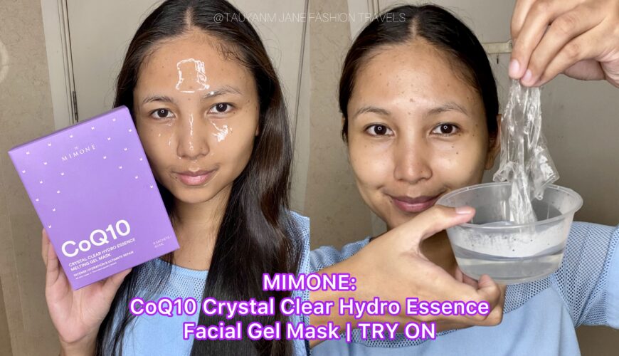 malaysia blogger, malaysia kol, kuala lumpur aesthetic, beauty blogger, skincare routine, mimone gel mask, facial sheet mask, review try on, korean skincare, beauty blogger