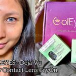 coleyes, dejavu, blue, gray, contact lens, malaysia blogger, kol, influencer, youtuber, beauty blogger, try on, review, comparison, contact lens for dark brown eyes, tauyanm,