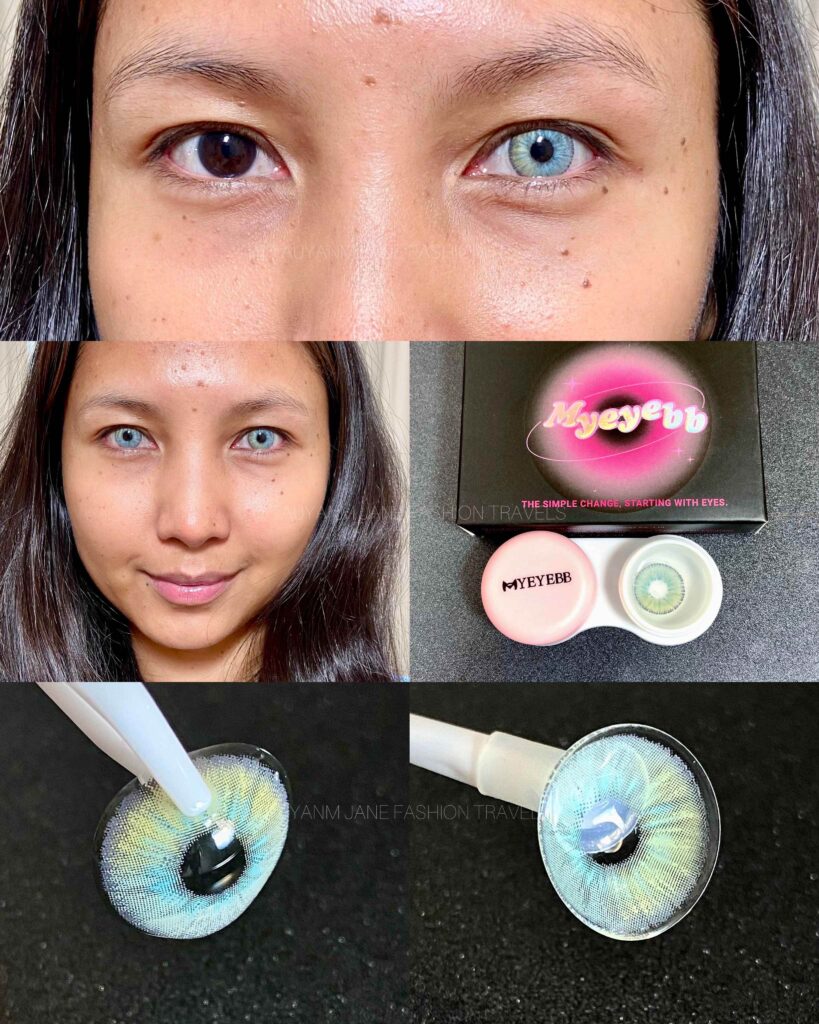 myeyebb, contact lens, cocoa grey, urban blue, blue, brown, green, contact lens, for asian eyes, malaysia blogger, kol, beauty review, filipino, influencer, kuala lumpur, my eye bb, tauyanm,blog1