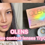 olens global, new jeans contact lens, glowy contact lens, asian eyes, dark brown eyes, try on haul, malaysia kol, malaysia blogger, filipino, beauty blogger, youtuber, influencer, beauty, skincare, ma