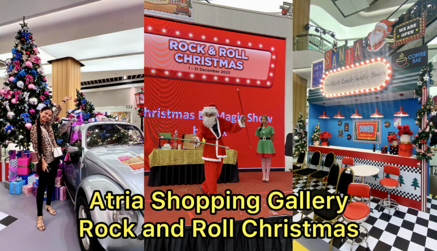 atria shopping gallery mall, rock and roll christmas, malaysia kol, malaysia blogger, malaysia event, kuala lumpur, filipino blogger, lifestyle magazine, travel blogger, writer, santa claus, christmas, tuyanm, jane fashion travels