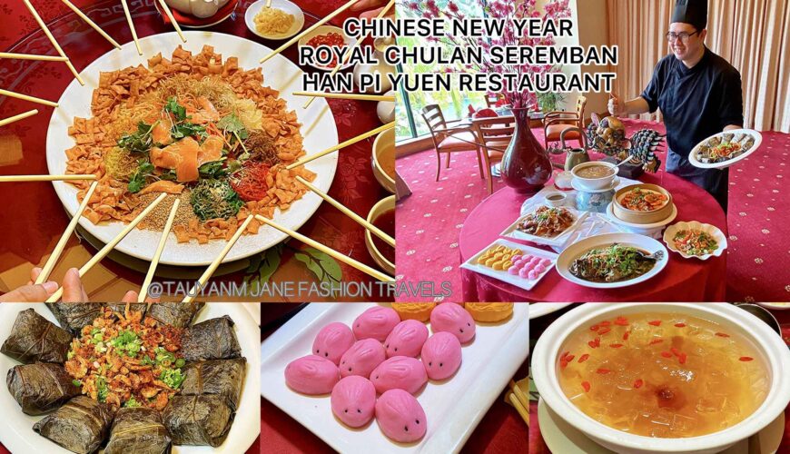 royal chulan seremban, chinese new year, types of yee sang, vegetarian foods, malaysia blogger kol influencer, kuala lumpur, filipino blogger, travel blogger influencer writer, travel youtuber vlog, C